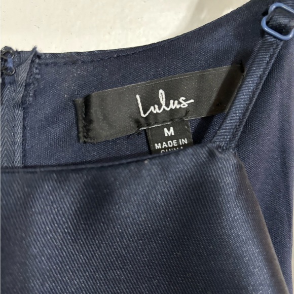 Lulu high low navy Holiday ready - Picture 2 of 6